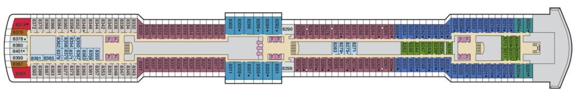 Carnival Cruise Lines Carnival Luminosa Deck Plan 8.png